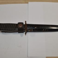 Reproduction couteau / poignard Allemand WW1  chasse peche reconstitution (14)