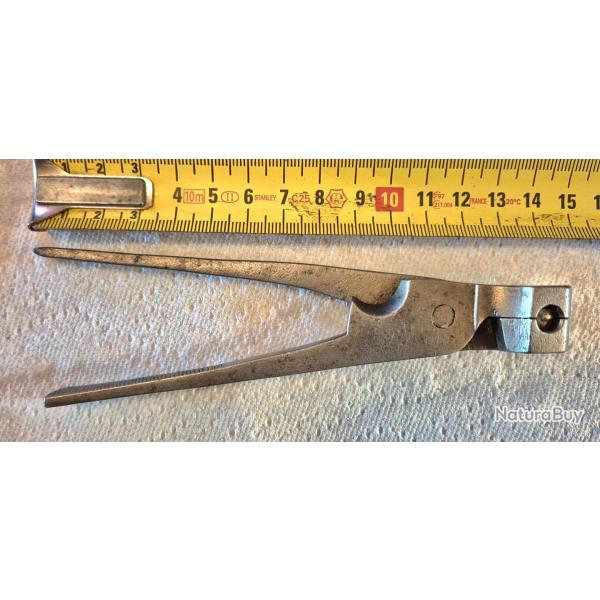 Moule a balle trs bon tat. Calibre de la balle environ 12,50 a 13 mm