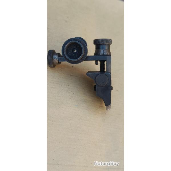 dioptre lyman pour mauser FN avec iris rglable 6 diamtres parker hale (D)
