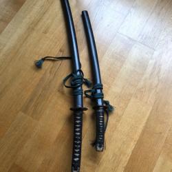 Paire de sabres japonais