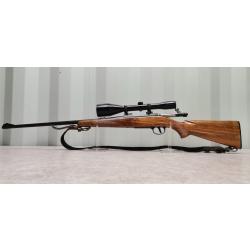 Carabine CZ  601 ZKK  cal 243win avec lunette Schmidt Bender 8x56