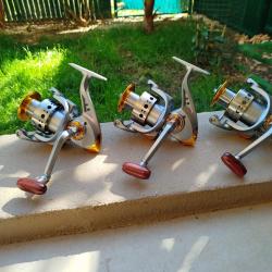 Lot de 3 moulinets taille 7000
