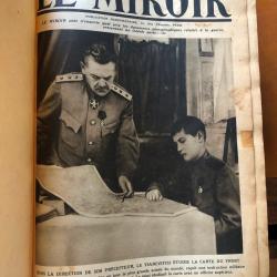 Miroir Journal illustrée de la guerre 1917 du n°163 à 214