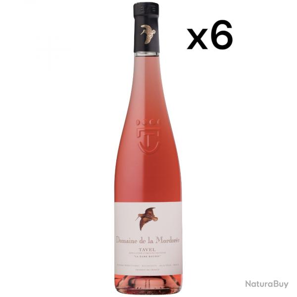 Domaine De La Mordore "La Dame Rousse" Tavel, 2021, le carton de 6 bouteilles