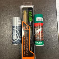 KIT NETTOYAGE CALIBRE 20 + BOMBES