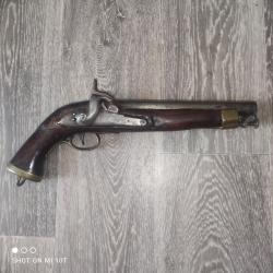 Vends pistolet de marine à percussion poudre noire bon état