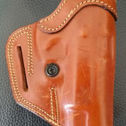 Étui pistolet CZ 75-85 cuir