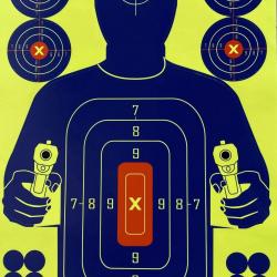 Cibles humaine 30x45cm AIMGAME 10pcs