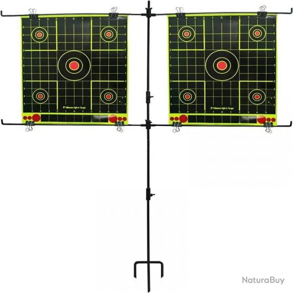 Support de cible papier rglable SP Tactical 105x83cm