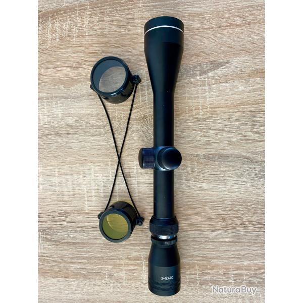 Lunette de tir 3-9x40 avec rticule en croix