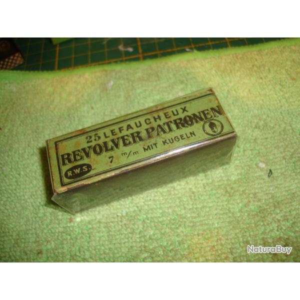 BOITE DE 7M/M BROCHE NON OUVERTE