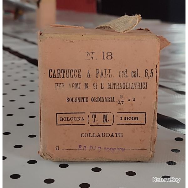 Bote vide carcano de 18 munitions