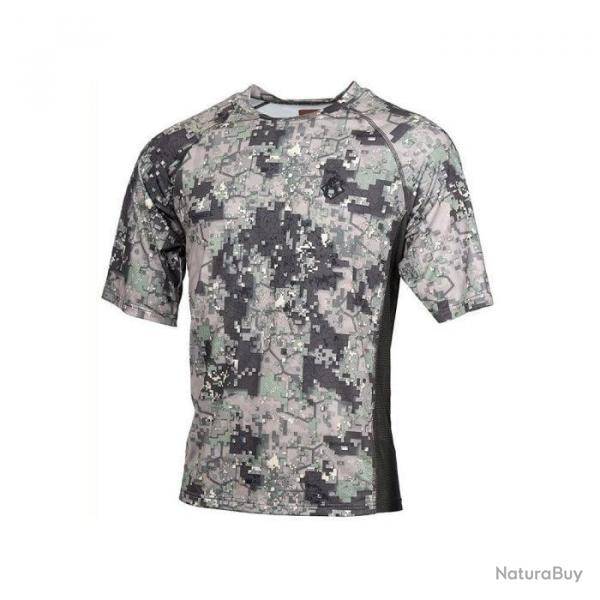 Wahoo ! T shirt manches courtes Somlys stretch digital Vert