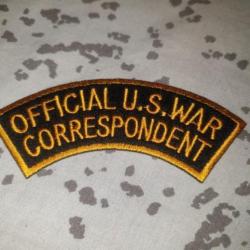 Patch tissu US  Correspondent  A11