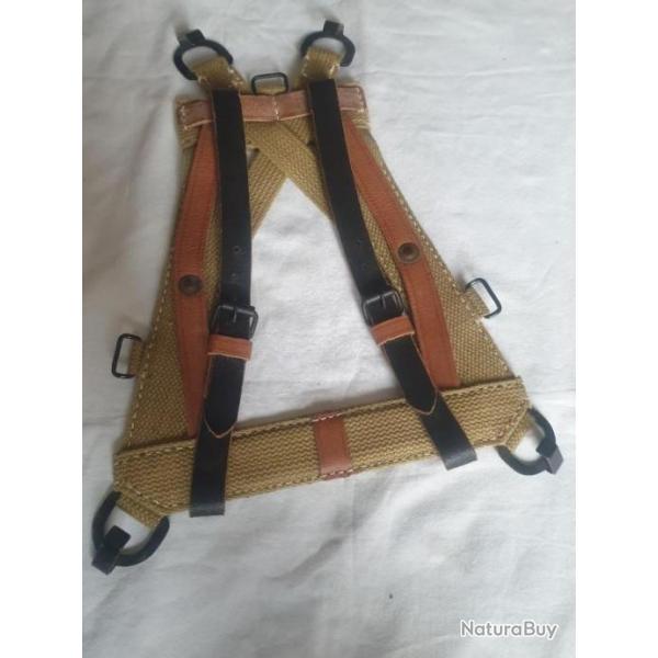 Sturmgepack en toile et cuir en reproduction Allemand WW2   A11