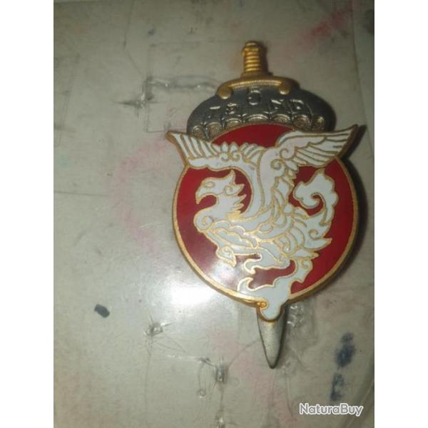Insigne rgimentaire mtallique  A11