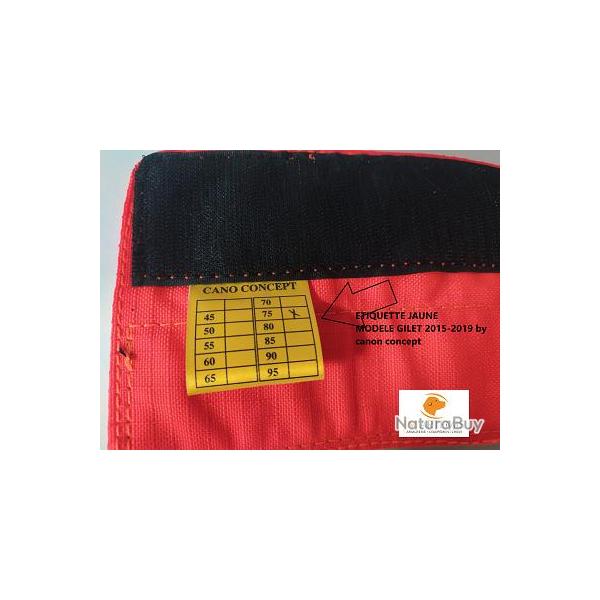 Kit dorsal pour gilet de protection Browning by cano concept 85