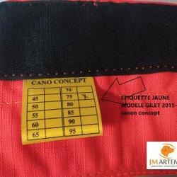 KIT EXTENSION RABAT DORSAL GILET BROWNING 2020 85