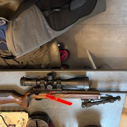 Pack Carabine Hammerli B1 noyer