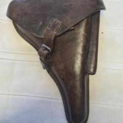 Étui de PO8 marron daté 1911  WW1 original   Q71