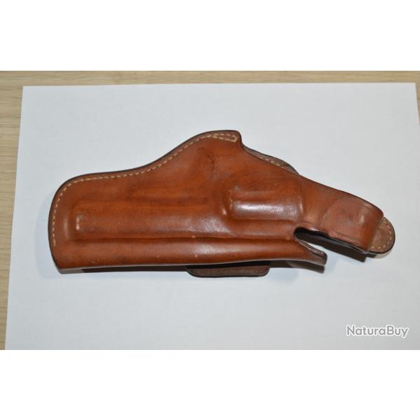 Bianchi holster etuis Leather 5BH 38/357 Smith & Wesson revolver holster S&W (16)