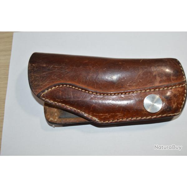 Holster etuis en cuir pour ancien revolver Pistolet  identifier RADAR Droitier (16)