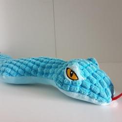 PAS CHER ! TARIF IMBATTABLE ! Peluche sonore pour animaux serpent 52 cm - Chadog Diffusion