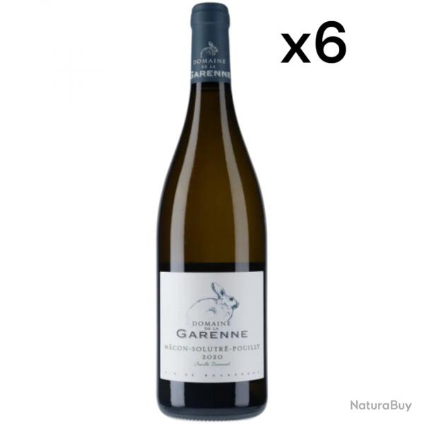 Domaine de La Garenne, IGP Mcon-Solutr-Pouilly , 2022, le carton de 6 bouteilles, Promo !!!