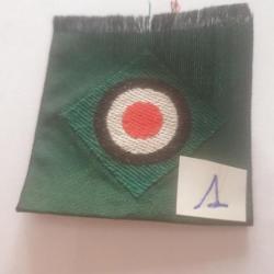 Cocarde pour calot  en tissu Allemand ww2 en reproduction  P112