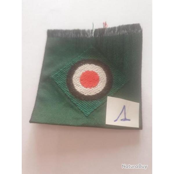 Cocarde pour calot  en tissu Allemand ww2 en reproduction  P112