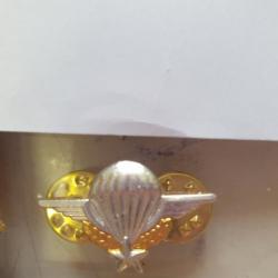 Insigne métal brevet para 2,7cm  en reproduction  P1