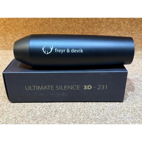 Modrateur de son Freyr & Devik Ultimate Silence 3D 231, cal 7mm , 1/2X28, EN Stock !!!