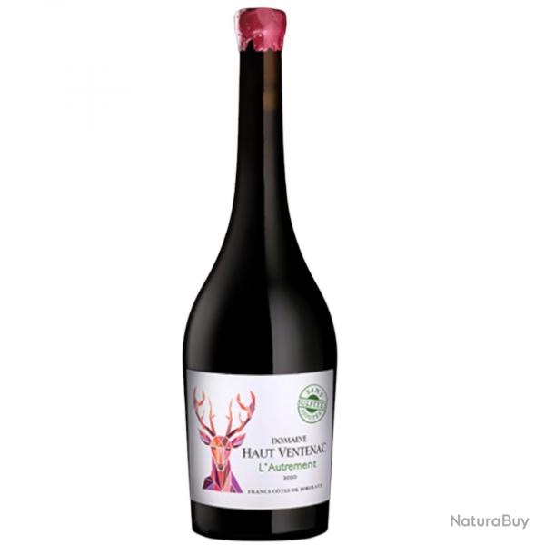 Haut-Ventenac "L'Autrement" AOC Bordeaux Ctes de Francs, 2022, la bouteille, BIO