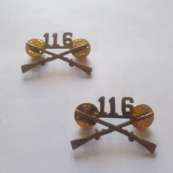 PAIRES de Crest US en reproduction P61