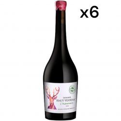 Haut-Ventenac "L'Autrement" AOC Bordeaux Côtes de Francs, 2022, le carton de 6 bouteilles, BIO