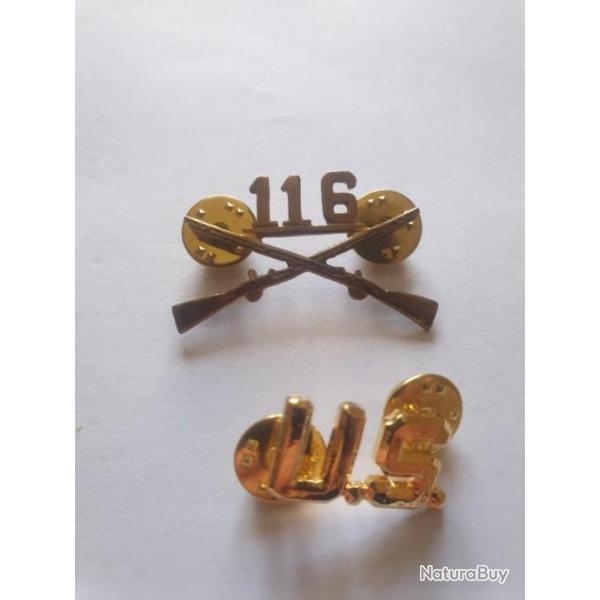 PAIRES de Crest US en reproduction P7122