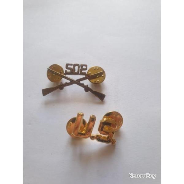 PAIRES de Crest US en reproduction P8123