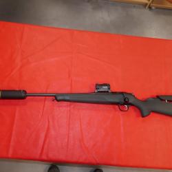 Carabine Blaser R8 Professional verte busc réglable gaucher en 9.3x62 avec point rouge AIMPOINT H2