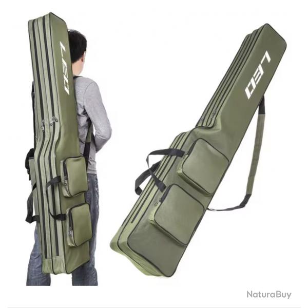 ENCHERE Fourreau 2 cannes  pche souple 130cm Coloris au choix