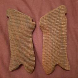 Paire de  plaquettes  marron P08   Q134