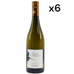 Domaine des Aubusières "Silex" AOC Vouvray, sec, 2022, le carton de 6 bouteilles