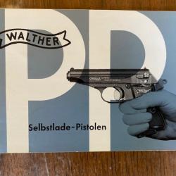 NOTICE PISTOLET WALTER PP PPK PP Sport en Allemand