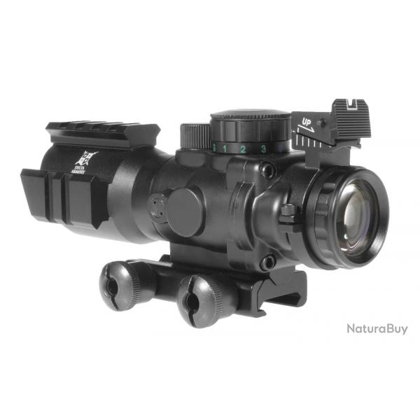 Lunette de vise Airsoft 4x32 avec rtroclairage Delta Armory Black