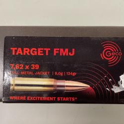 GECO 7.62X39 VM BOITE DE 50 BALLES FRAIS DE PORT OFFERT