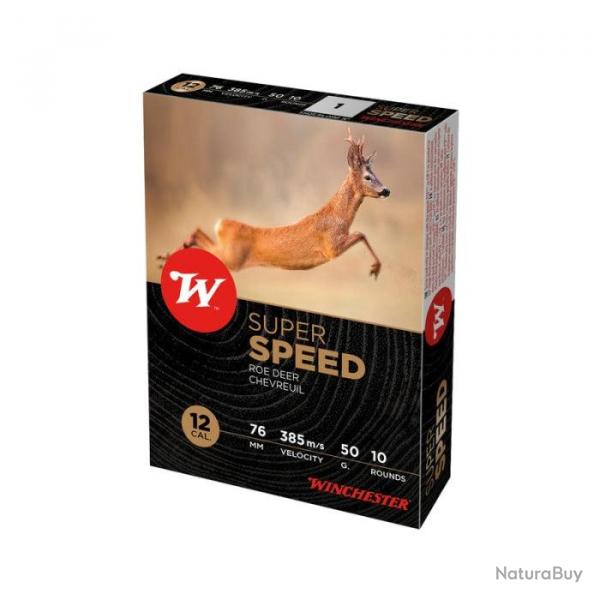 Cartouches Winchester Super Speed Gnration 2 - 50 g - Cal. 12/76 0 - 2 / Par 1