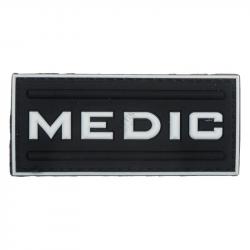 Patch velcro 3D Medic Delta Armory Noir et blanc DELTA ARMORY