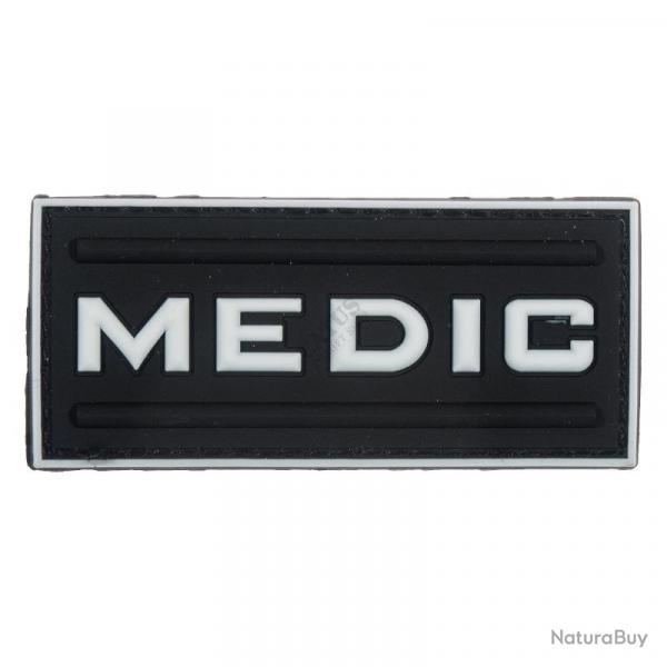 Patch velcro 3D Medic Delta Armory Noir et blanc DELTA ARMORY