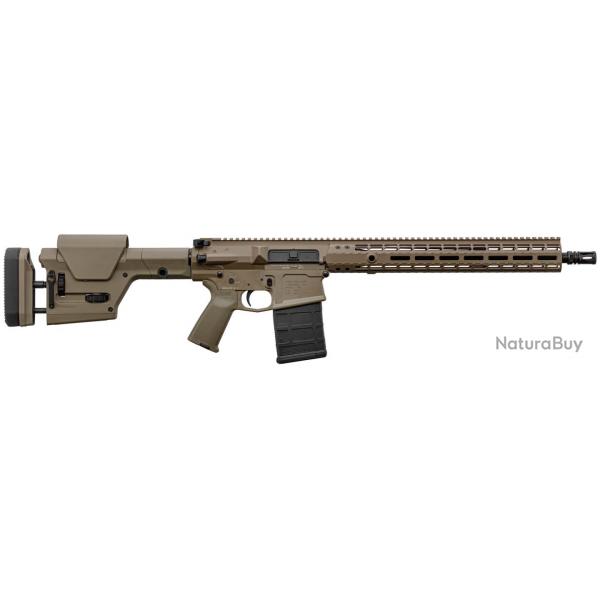 Carabine semi-automatique AR10 Aero Precision M5E1 - 223 Rem / Tan / Beige / FDE