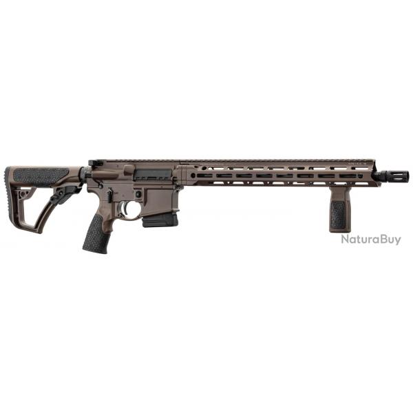 Carabine semi-automatique AR15 Daniel Defense DDM4 V7 - 5.56 mm / Marron