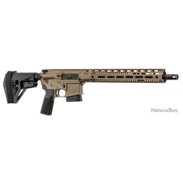 Carabine semi-automatique AR15 Watchtower 15M - 5.56 mm / 37 cm / FDE